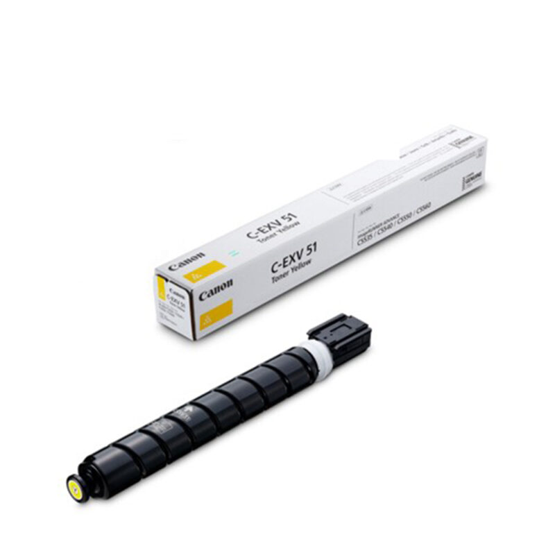 CANON IRC5535/IRC5540/IRC5550 TONER YELLOW (C-EXV51) (0484C002) (CAN-T5535Y) CANON IRC5535/IRC5540/IRC5550 TONER YELLOW (C-EXV51) (0484C002) (CAN-T5535Y)