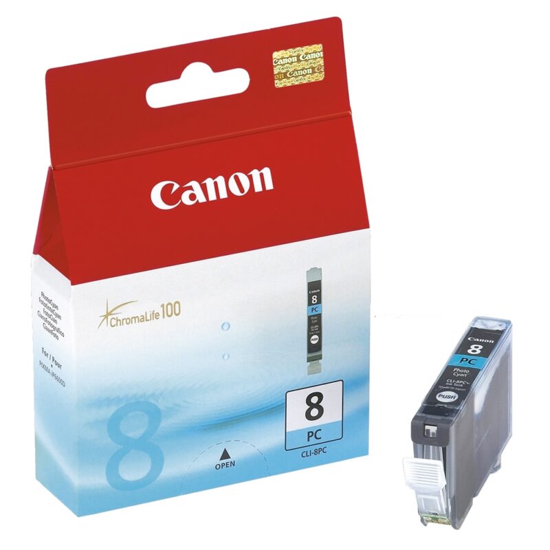 Canon Μελάνι Inkjet CLI-8PC Photo Cyan (0624B001) (CANCLI-8PC)