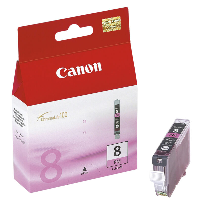 Canon Μελάνι Inkjet CLI-8PM Photo Magenta (0625B001) (CANCLI-8PM) Canon Μελάνι Inkjet CLI-8PM Photo Magenta (0625B001) (CANCLI-8PM)