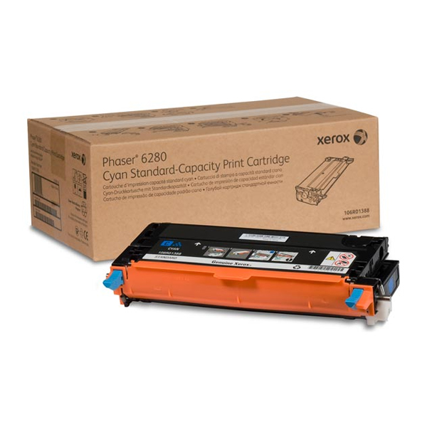 XEROX PHASER 6280/VN/VDN/DN/N CYAN TONER (2.2k) (106R01388) (XER106R01388) XEROX PHASER 6280/VN/VDN/DN/N CYAN TONER (2.2k) (106R01388) (XER106R01388)