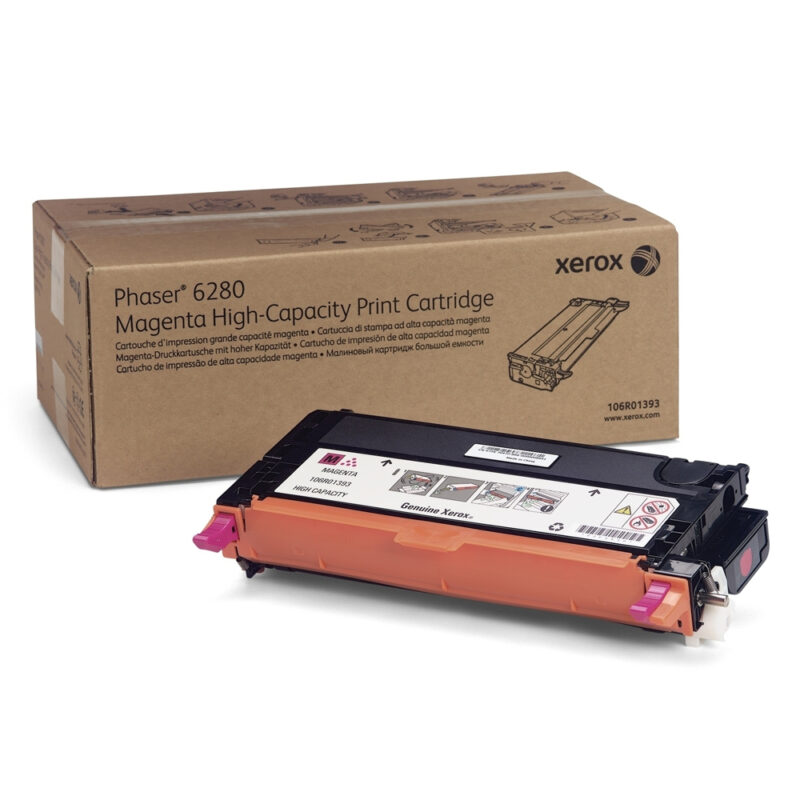 XEROX PHASER 6280/VN/VDN/DN/N HC MAGENTA TONER (5.9k) (106R01393) (XER106R01393) XEROX PHASER 6280/VN/VDN/DN/N HC MAGENTA TONER (5.9k) (106R01393) (XER106R01393)