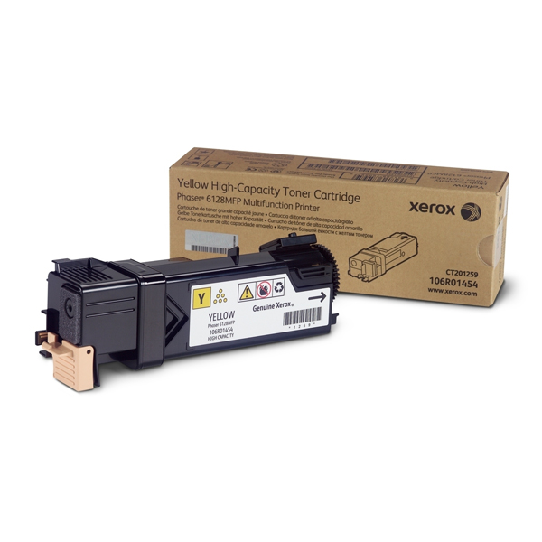 XEROX PHASER 6128/MFP/MFPN YELLOW TONER (106R01454) (XER106R01454) XEROX PHASER 6128/MFP/MFPN YELLOW TONER (106R01454) (XER106R01454)