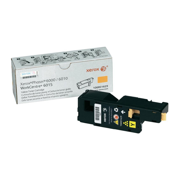 XEROX PHASER 6000/6010 YELLOW TONER (1k) (106R01629) (XER106R01629) XEROX PHASER 6000/6010 YELLOW TONER (1k) (106R01629) (XER106R01629)