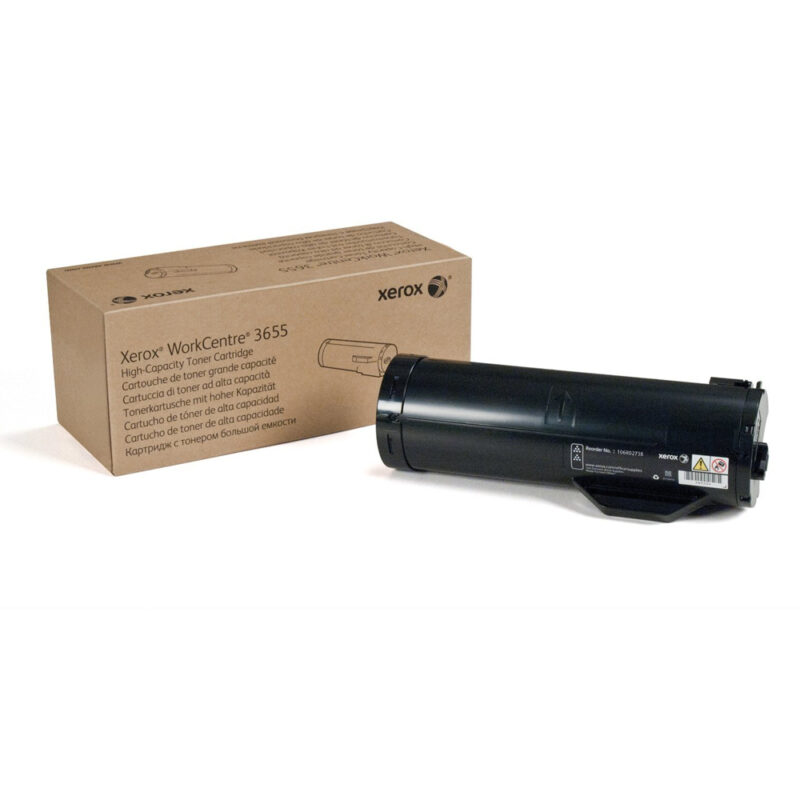 XEROX WC 3655 BLACK TONER EXTRA HC (25.9k) (106R02740) (XER106R02740) XEROX WC 3655 BLACK TONER EXTRA HC (25.9k) (106R02740) (XER106R02740)