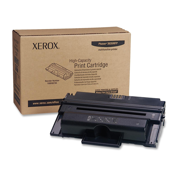 XEROX PHASER 3635MFP HC BLACK TONER (108R00795) (XER108R00795) XEROX PHASER 3635MFP HC BLACK TONER (108R00795) (XER108R00795)
