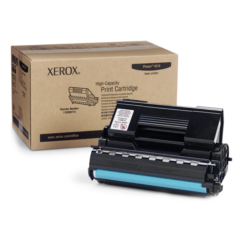 XEROX PHASER 4510 HC BLACK TNR (19k) (113R00712) (XER113R00712)