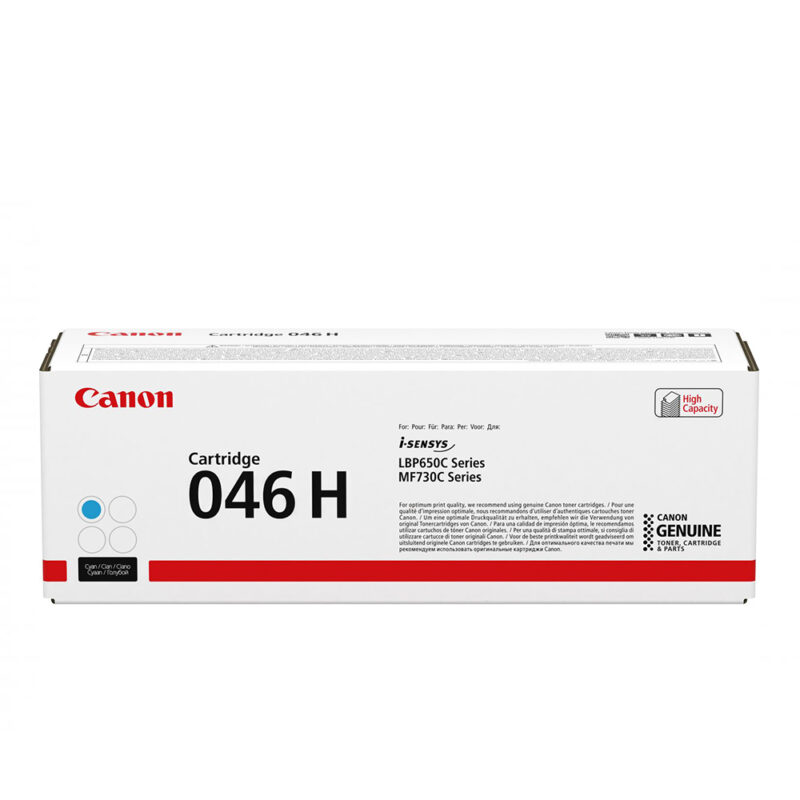 CANON LBP650/MF730 SERIES TONER CYAN HC (5K) (1253C002) (CAN-046CH) CANON LBP650/MF730 SERIES TONER CYAN HC (5K) (1253C002) (CAN-046CH)