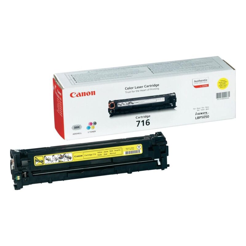 CANON LBP 5050 YELLOW TNR CRTR-716 (1 CANON LBP 5050 YELLOW TNR CRTR-716 (1