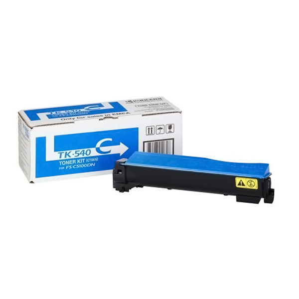 KYOCERA FS C5100DN CYAN TONER (3.5k) (TK-540C) (KYOTK540C) KYOCERA FS C5100DN CYAN TONER (3.5k) (TK-540C) (KYOTK540C)