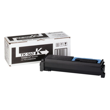 KYOCERA FS C5300DN BLACK TONER (12k) (TK-560K) (KYOTK560BK)