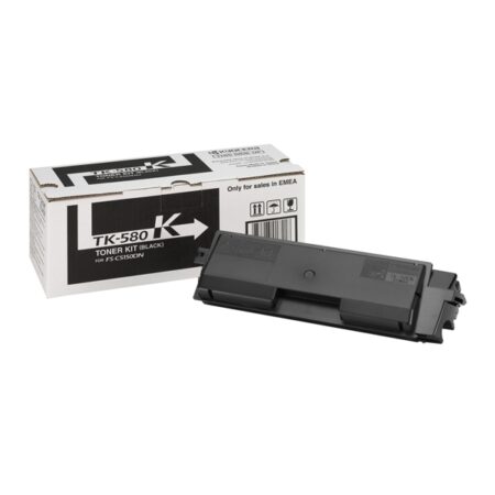 KYOCERA FS C5150DN BLACK TONER (3.5k) (TK-580K) (KYOTK580BK)