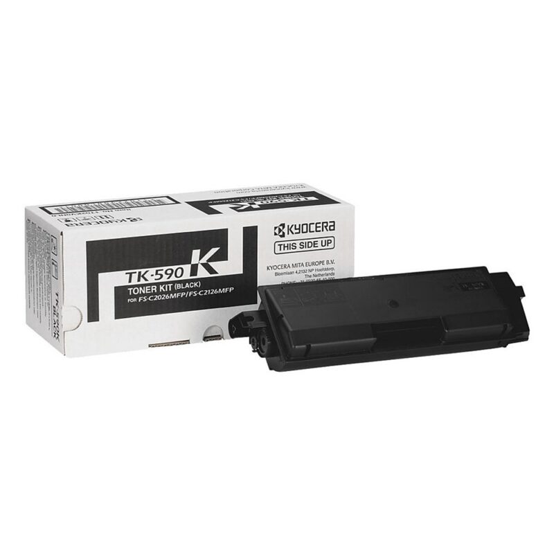 KYOCERA FS-C2026/ECOSYS P6026CDN/M6026CDN/M6526CDN/M6026CIDN/M6526CIDN/ BLACK TONER (7.2k) (TK-590K) (KYOTK590BK)
