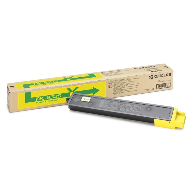 KYOCERA TASKALFA 2551CI TNR YELLOW (12k) (TK-8325Y) (KYOTK8325Y) KYOCERA TASKALFA 2551CI TNR YELLOW (12k) (TK-8325Y) (KYOTK8325Y)