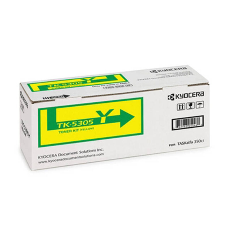 KYOCERA 350CI TONER YELLOW (TK-5305Y) (KYOTK5305Y) KYOCERA 350CI TONER YELLOW (TK-5305Y) (KYOTK5305Y)