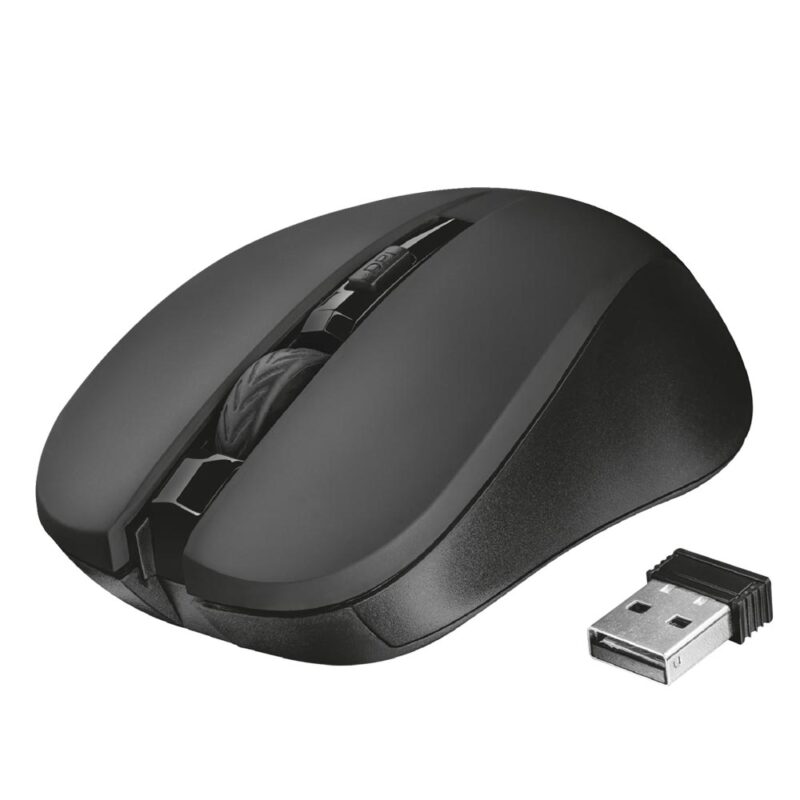 Trust Mydo Silent Click Wireless Mouse - black (21869) (TRS21869) Trust Mydo Silent Click Wireless Mouse - black (21869) (TRS21869)