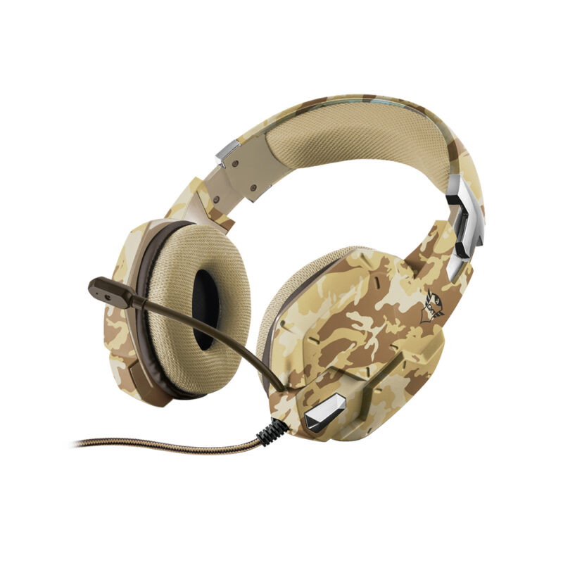 Trust GXT 322D Carus Gaming Headset - desert camo (22125) (TRS22125) Trust GXT 322D Carus Gaming Headset - desert camo (22125) (TRS22125)