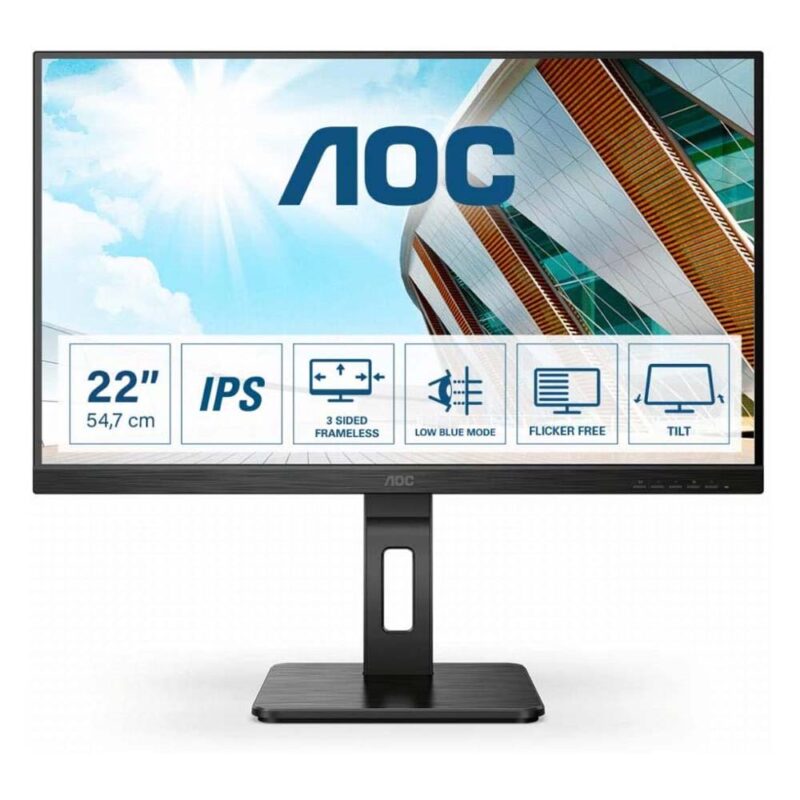 AOC 22P2Q Led FHD Business Monitor 22" with Speakers (22P2Q) (AOC22P2Q) AOC 22P2Q Led FHD Business Monitor 22" with Speakers (22P2Q) (AOC22P2Q)