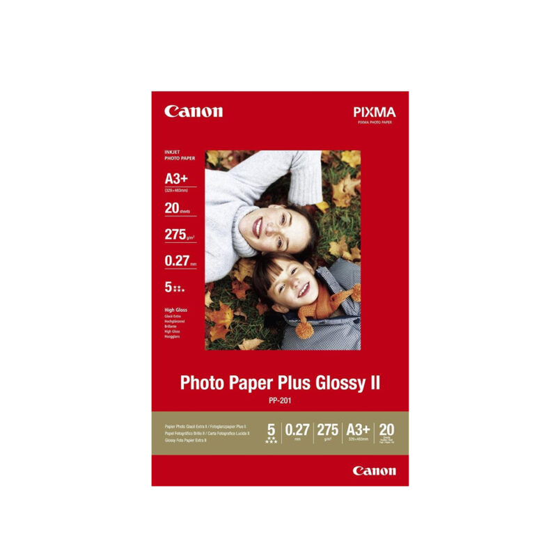 Φωτογραφικό Χαρτί CANON A3+ Glossy 275g/m² 20 Φύλλα (2311B021) (CAN-PP201A3) Φωτογραφικό Χαρτί CANON A3+ Glossy 275g/m² 20 Φύλλα (2311B021) (CAN-PP201A3)