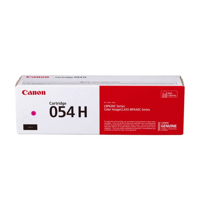 CANON LBP620C/MF640C SERIES TONER MAGENTA HC (2.3k) (3026C002) (CAN-054MH) CANON LBP620C/MF640C SERIES TONER MAGENTA HC (2.3k) (3026C002) (CAN-054MH)