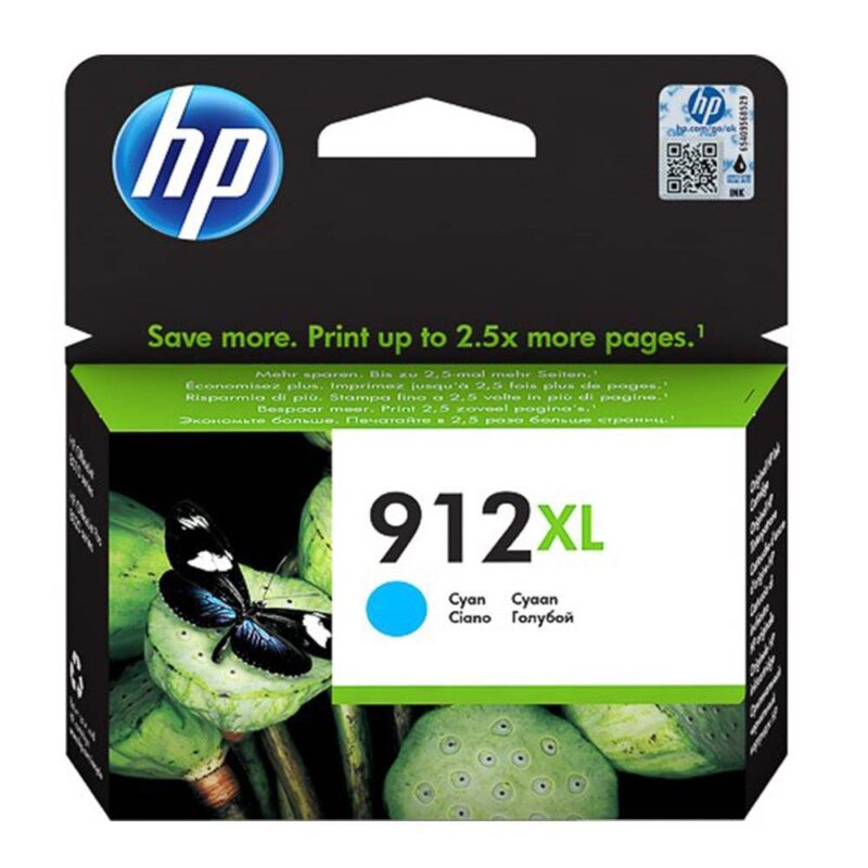 HP Μελάνι Inkjet No.912XL Cyan (3YL81AE) (HP3YL81AE) HP Μελάνι Inkjet No.912XL Cyan (3YL81AE) (HP3YL81AE)