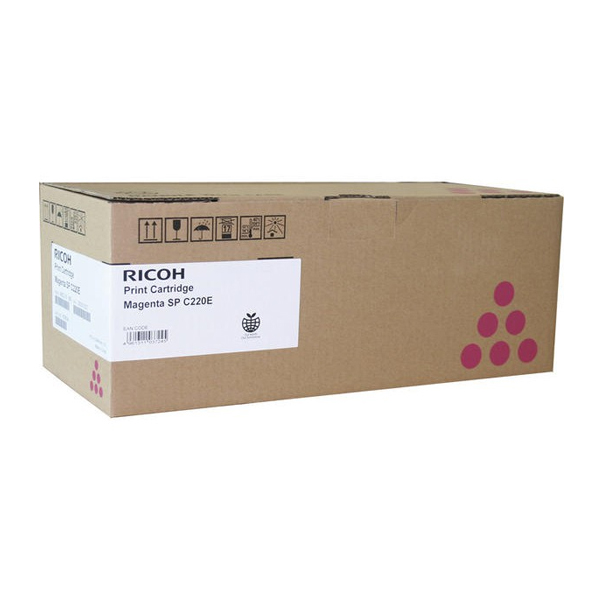 RICOH AFICIO SP C220/221/222 TNR MAGENTA (2k) (406054) (RICTSPC220M) RICOH AFICIO SP C220/221/222 TNR MAGENTA (2k) (406054) (RICTSPC220M)