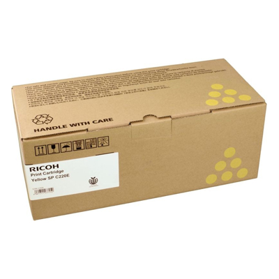 RICOH AFICIO SP C220/221/222 TNR YELLOW (2k) (406055) (RICTSPC220Y) RICOH AFICIO SP C220/221/222 TNR YELLOW (2k) (406055) (RICTSPC220Y)
