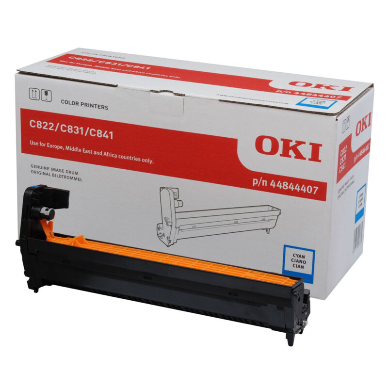 OKI C831/841 CYAN DRUM 30K (44844407) (OKI-C822-CEP) OKI C831/841 CYAN DRUM 30K (44844407) (OKI-C822-CEP)