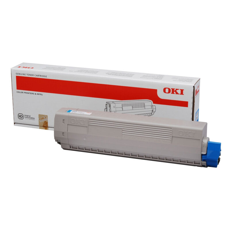 OKI C831/841 TONER CYAN 10k (44844507) (OKI-C831-C) OKI C831/841 TONER CYAN 10k (44844507) (OKI-C831-C)