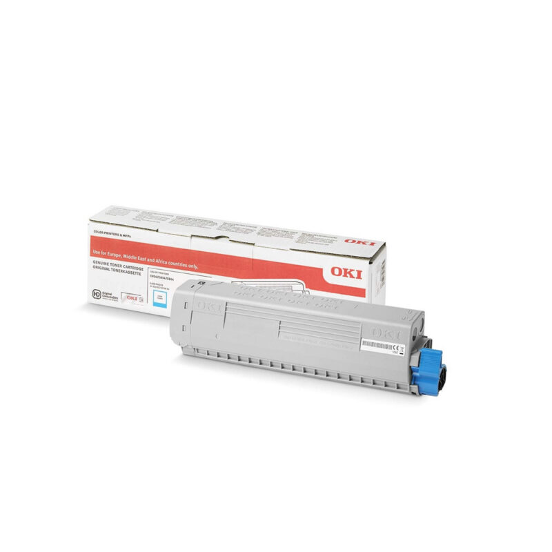 OKI C834/844 TONER CYAN 10K (46861307) (OKI-C834-C) OKI C834/844 TONER CYAN 10K (46861307) (OKI-C834-C)