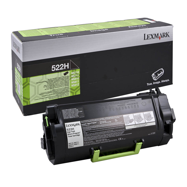 Toner Lexmark 52D2H00 HC Black (52D2H00) (LEX52D2H00) Toner Lexmark 52D2H00 HC Black (52D2H00) (LEX52D2H00)
