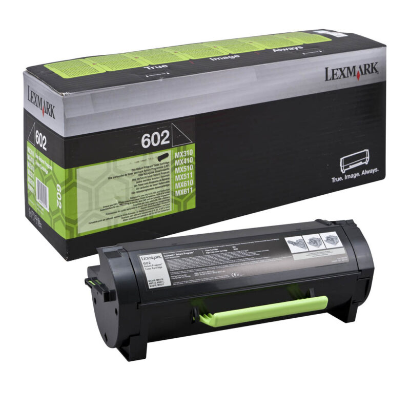 LEXMARK MX310/410/510/511/611 TONER LOW YIELD BLACK (602) RETURN SC 2.5k (60F2000) (LEX60F2000) LEXMARK MX310/410/510/511/611 TONER LOW YIELD BLACK (602) RETURN SC 2.5k (60F2000) (LEX60F2000)