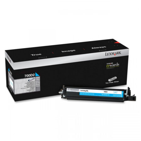 LEXMARK 700D2 DEVELOPER UNIT CYAN (40k) (70C0D20) (LEX70C0D20)