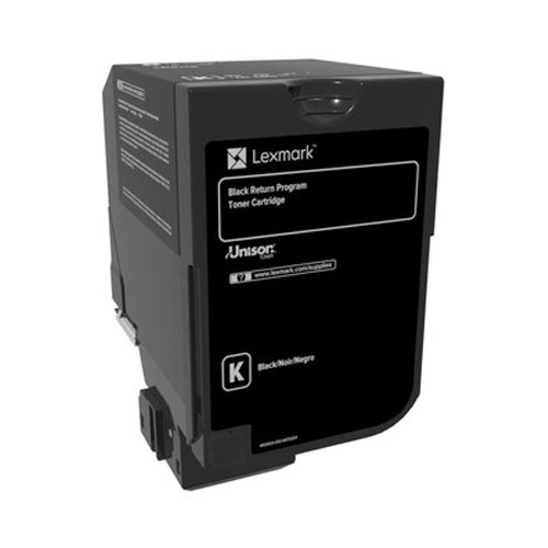 LEXMARK CS720/CS725/CX725 BLK RET. P. TONER CRTR (74C20K0) (LEX74C20K0) LEXMARK CS720/CS725/CX725 BLK RET. P. TONER CRTR (74C20K0) (LEX74C20K0)