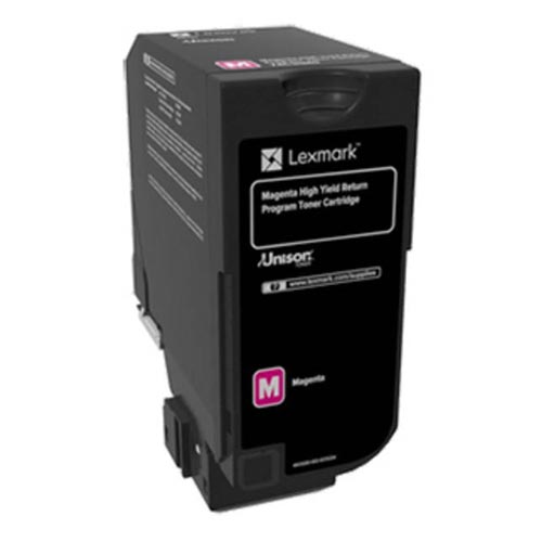 LEXMARK CS725 MAGENTA RET. P. TONER CRTR HC (74C2HM0) (LEX74C2HM0) LEXMARK CS725 MAGENTA RET. P. TONER CRTR HC (74C2HM0) (LEX74C2HM0)