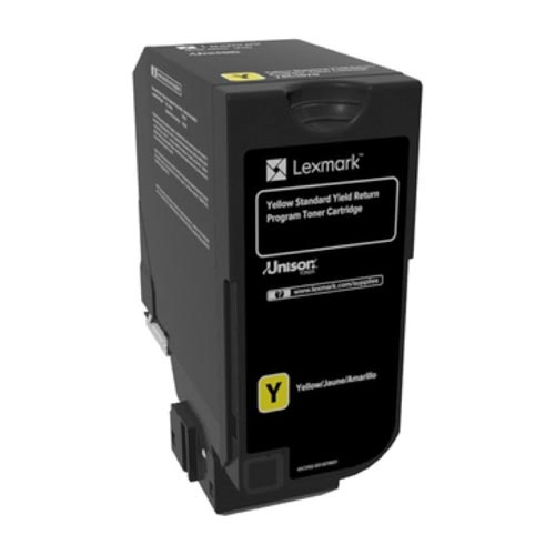 LEXMARK CS720/CS725/CX725 YELLOW RET. P. TONER CRTR SC (74C2SY0) (LEX74C2SY0) LEXMARK CS720/CS725/CX725 YELLOW RET. P. TONER CRTR SC (74C2SY0) (LEX74C2SY0)
