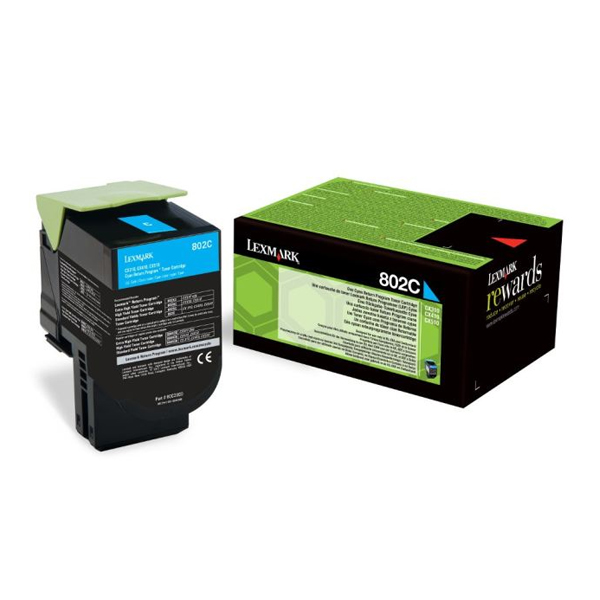 Toner Lexmark 80C20C0 Cyan (80C20C0) (LEX80C20C0) Toner Lexmark 80C20C0 Cyan (80C20C0) (LEX80C20C0)