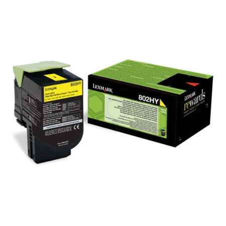 Toner Lexmark 80C2HY0 VHC Yellow (80C2HY0) (LEX80C2HY0)