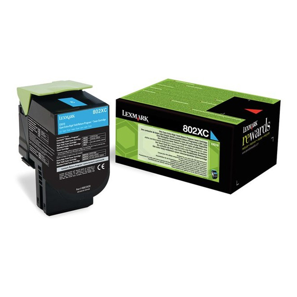 Toner Lexmark 80C2XC0 Cyan (80C2XC0) (LEX80C2XC0) Toner Lexmark 80C2XC0 Cyan (80C2XC0) (LEX80C2XC0)