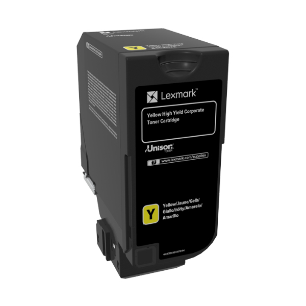 LEXMARK CX725 YELLOW RET. P. TONER CRTR HC (84C2HY0) (LEX84C2HY0) LEXMARK CX725 YELLOW RET. P. TONER CRTR HC (84C2HY0) (LEX84C2HY0)