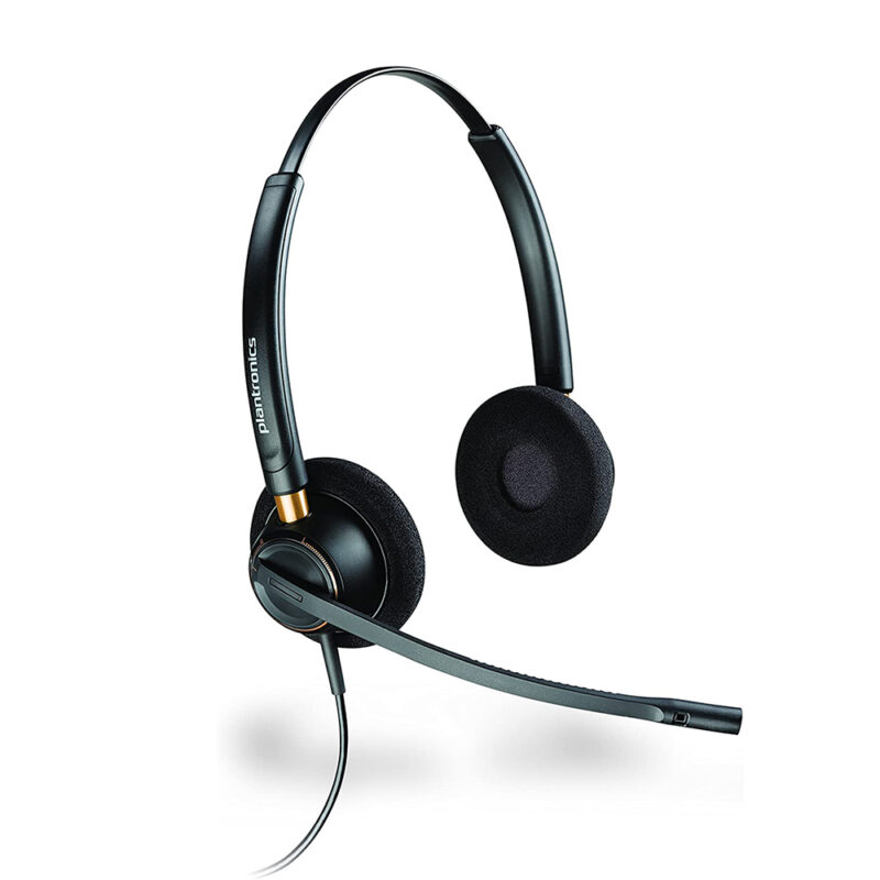 Plantronics EncorePro HW520 On Ear Headset with wire and noise canceling (89434-02) Plantronics EncorePro HW520 On Ear Headset with wire and noise canceling (89434-02)