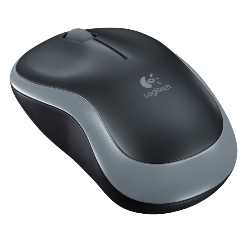 Logitech M185 Optical Mouse (Grey