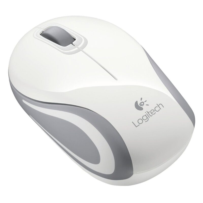 Logitech M187 Mini Optical Mouse (White Logitech M187 Mini Optical Mouse (White