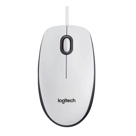 Logitech M100 Optical Mouse (White