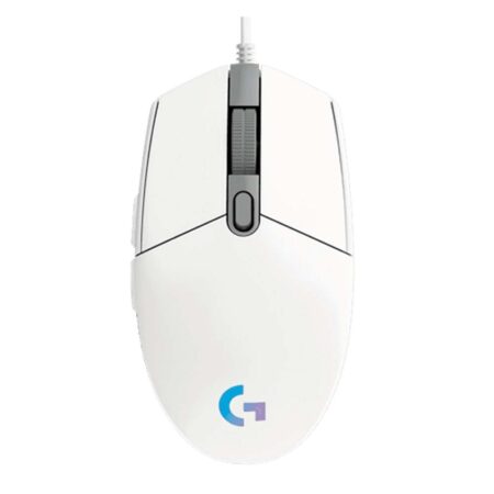 Logitech Gaming Mouse G102 LightSync RGB White (910-005824) (LOGG102WH)