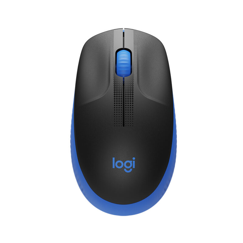 Logitech M190 Full-Size Wireless Mouse Blue (910-005907) Logitech M190 Full-Size Wireless Mouse Blue (910-005907)