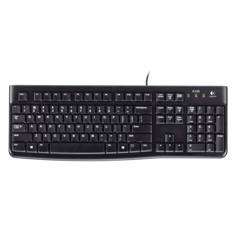 Logitech K120 Keyboard GR (Black Logitech K120 Keyboard GR (Black