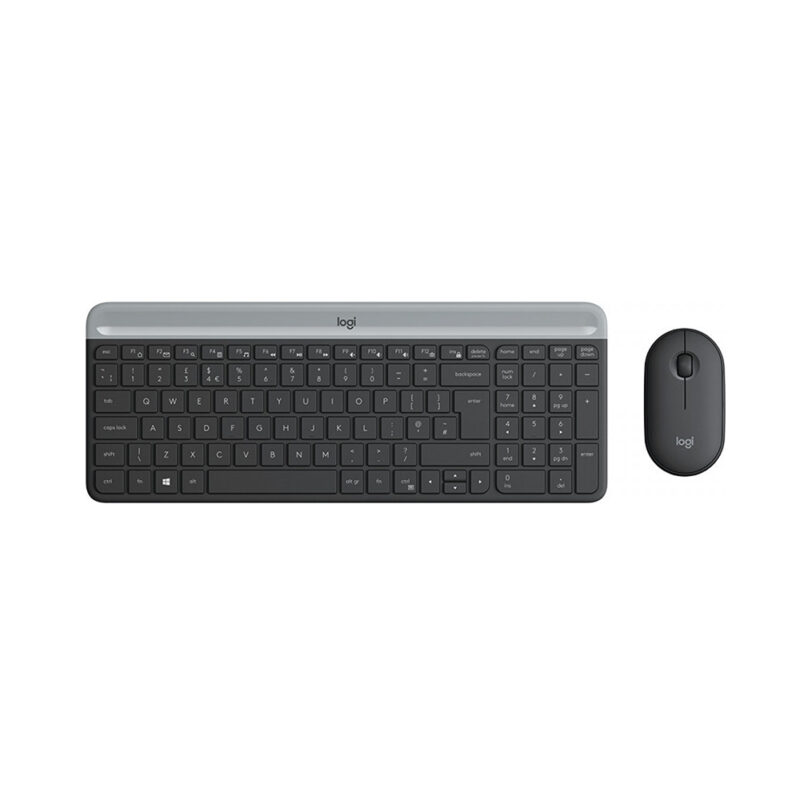 Logitech MK470 Slim Wireless Combo Graphite