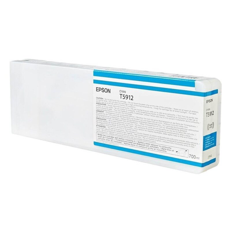 Epson Μελάνι Inkjet T5912 Cyan (C13T591200) (EPST591200)