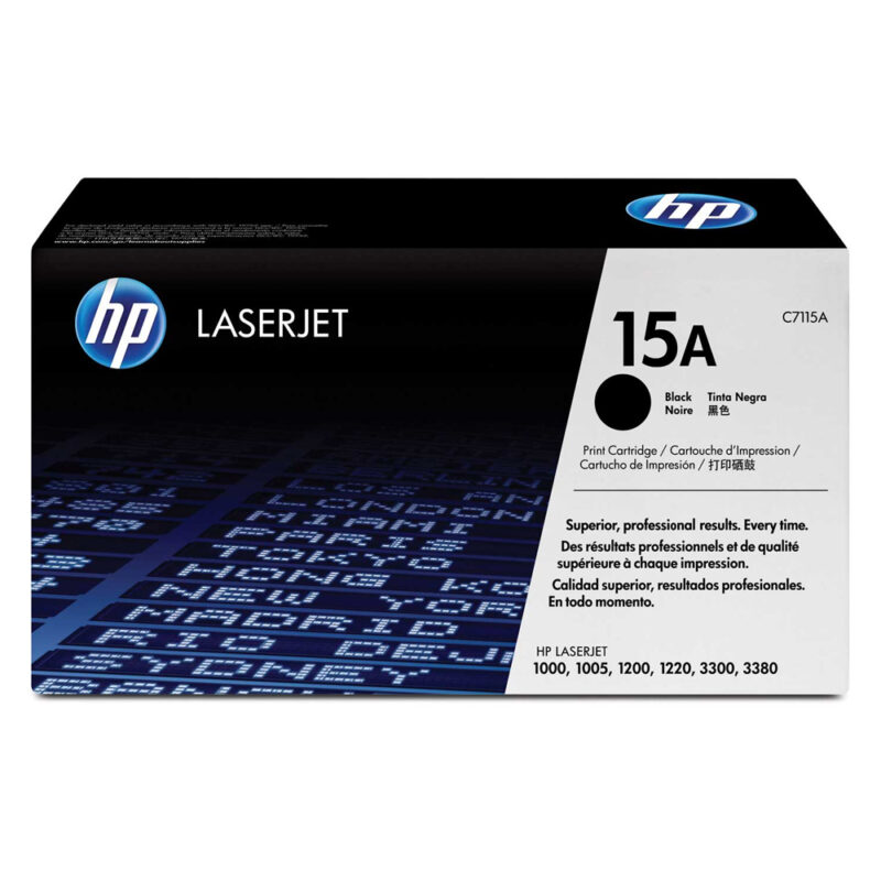 HP LaserJet 1200/1220 Black Toner (C7115A) (HPC7115A) HP LaserJet 1200/1220 Black Toner (C7115A) (HPC7115A)