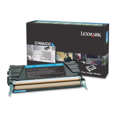 Toner Lexmark C746A1CG Cyan (C746A1CG) (LEXC746A1CG)